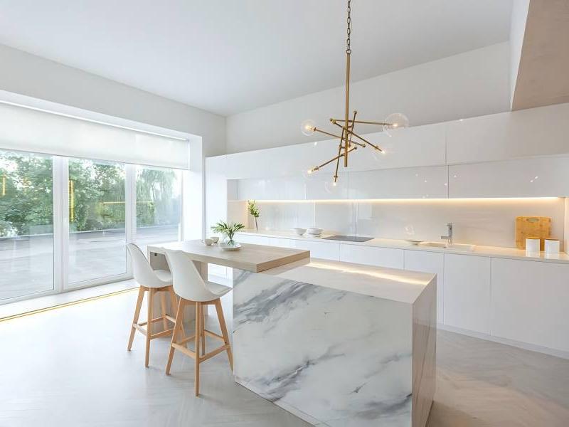 thailand white flat cabinet 